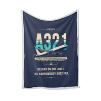 Thumbnail for Airbus A321XLR - Original - Blanket - Navy Blue