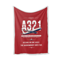 Thumbnail for Airbus A321XLR - Original - Blanket - Red