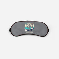 Thumbnail for Airbus A321XLR - Original + Name - Sleep Mask - Gray