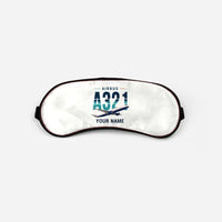 Thumbnail for Airbus A321XLR - Original + Name - Sleep Mask - White