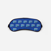 Thumbnail for Airbus A321XLR - Original Pattern - Sleep Mask - Blue