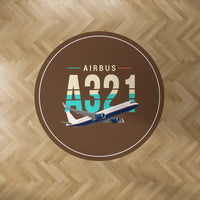 Thumbnail for Airbus A321XLR - Original - Round Carpet - Brown