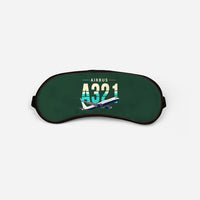 Thumbnail for Airbus A321XLR - Original - Sleep Mask - Dark Green