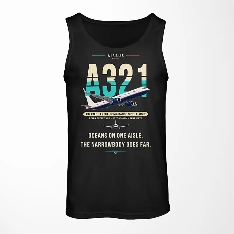 Airbus A321XLR - Original - Tank Top - Black