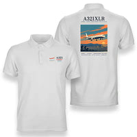 Thumbnail for Airbus A321XLR - Poster - Double-Side Polo - White
