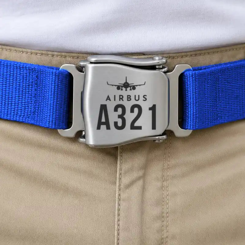 Airbus A321XLR - Seat Belt - Heritage - Blue