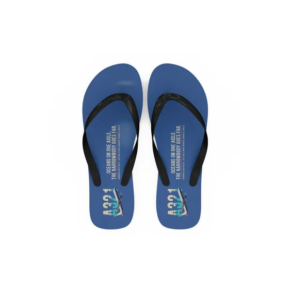 Airbus A321XLR - Slippers - Flip Flops - Original - Blue