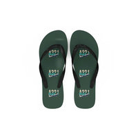 Thumbnail for Airbus A321XLR - Slippers - Flip Flops - Original Pattern - Dark Green