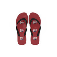 Thumbnail for Airbus A321XLR - Slippers - Flip Flops - Original Pattern - Red