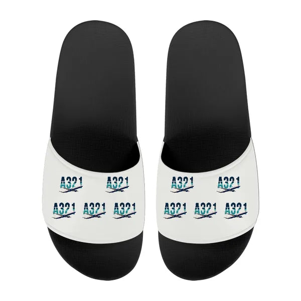 Airbus A321XLR - Slippers - Sport - Original Pattern - White