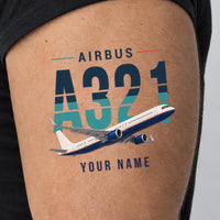 Thumbnail for Airbus A321XLR - Tattoo - Original + Name - Man