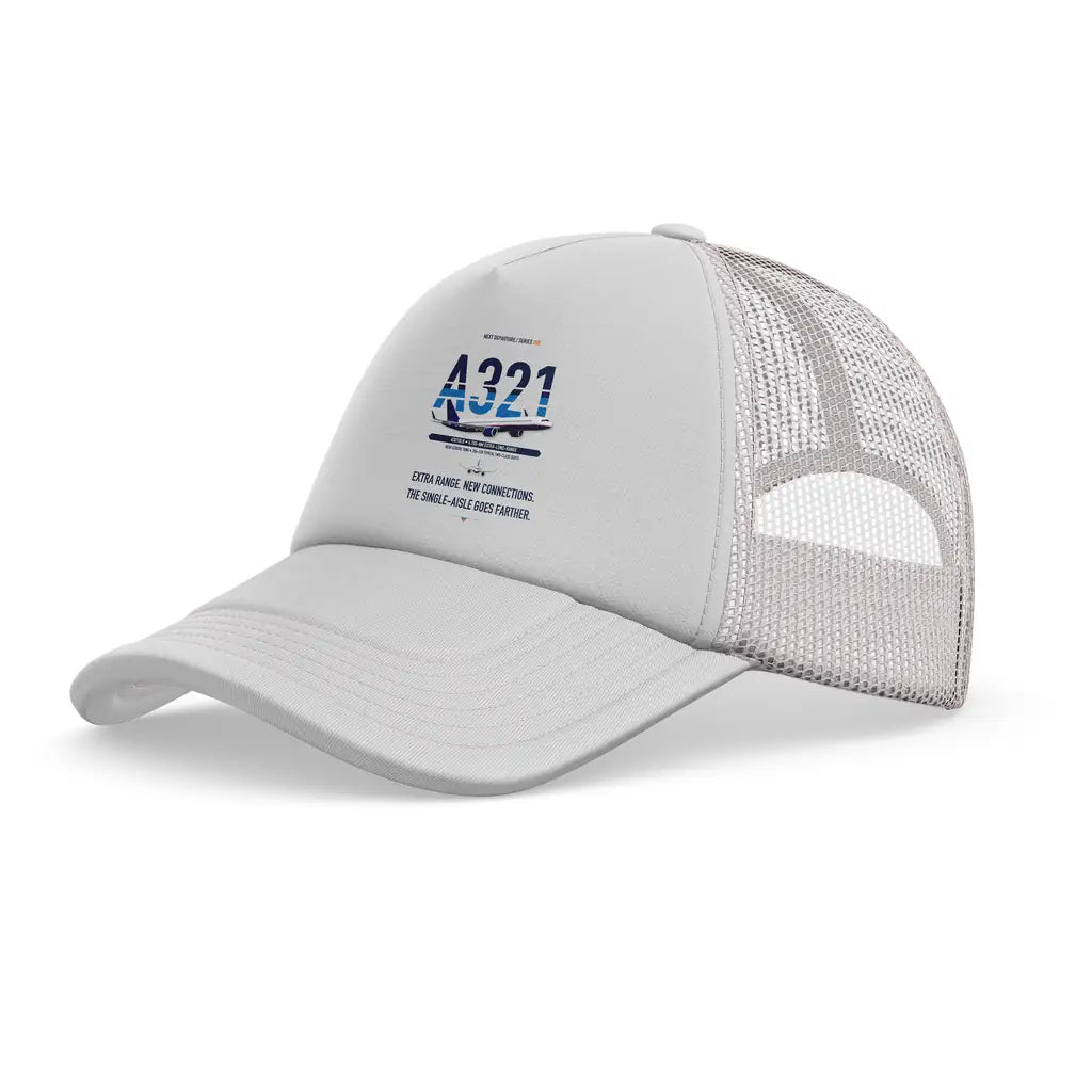 Airbus A321XLR trucker cap - white