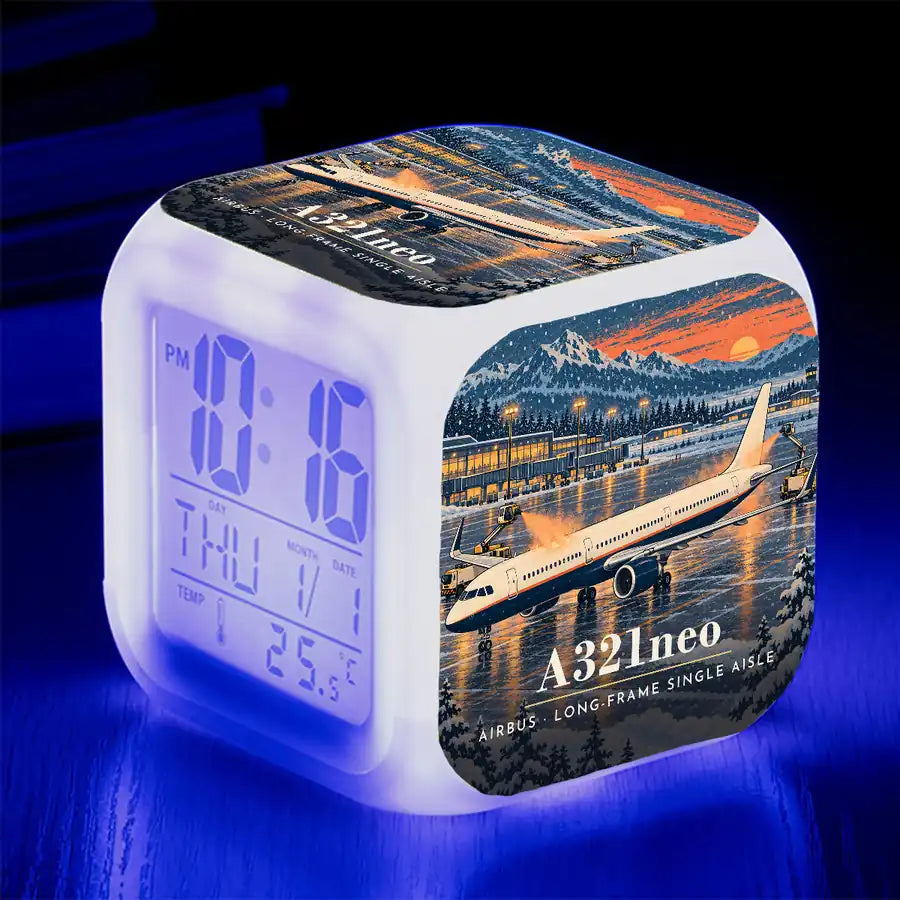Airbus A321neo - 3D - Alarm Clock