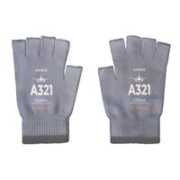 Thumbnail for Airbus A321neo - Gloves - Cut - Heritage + Name - Gray