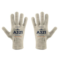 Thumbnail for Airbus A321neo - Gloves - Full - Heritage + Name - Beige