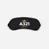 Thumbnail for Airbus A321neo - Heritage - Sleep Mask - Black