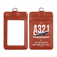 Thumbnail for Airbus A321neo - Original - ID Card Holder - Light Brown