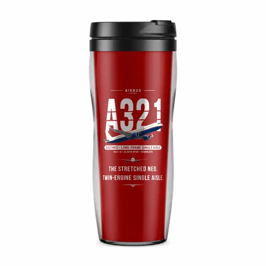 Airbus A321neo - Original - Plastic (No Holder) - Red