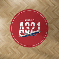 Thumbnail for Airbus A321neo - Original - Round Carpet - Red