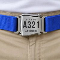 Thumbnail for Airbus A321neo - Seat Belt - Tag - Blue