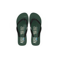 Thumbnail for Airbus A321neo - Slippers - Flip Flops - Cartoon - Dark Green