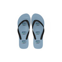 Thumbnail for Airbus A321neo - Slippers - Flip Flops - Original Pattern - Light Blue