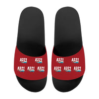 Thumbnail for Airbus A321neo - Slippers - Sport - Cartoon Pattern - Red