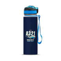 Thumbnail for Airbus A321neo - Sports Kettle - Cartoon - Navy Blue