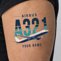 Thumbnail for Airbus A321neo - Tattoo - Original + Name - Man