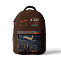Thumbnail for Airbus A330-200 - 3D Backpack - Brown