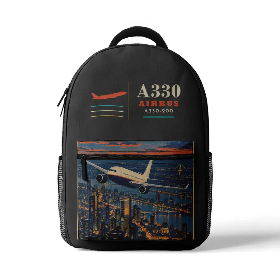 Airbus A330-200 - 3D Backpack - Gray