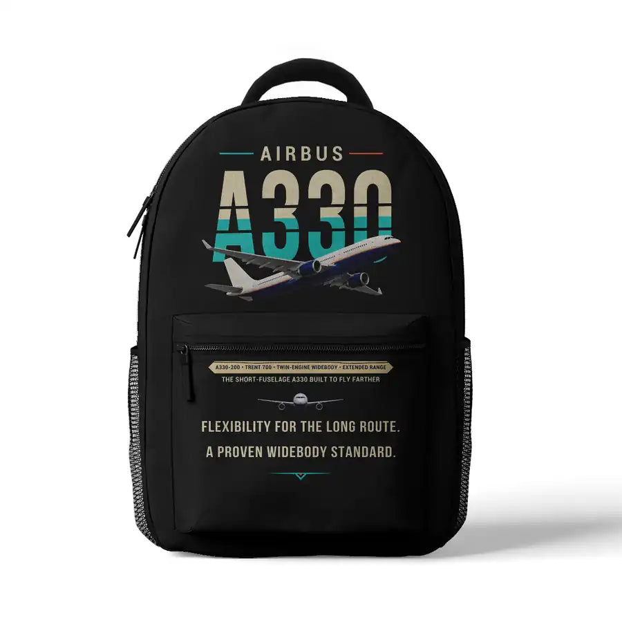 Airbus A330-200 - 3D Backpack - Original - Black