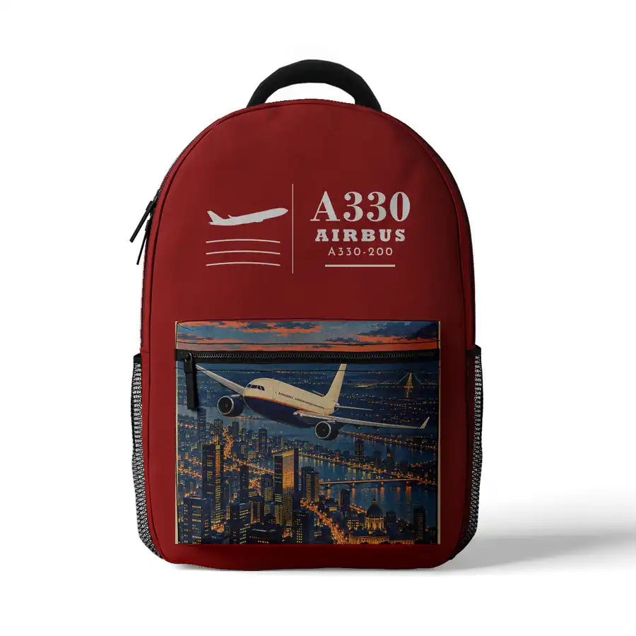Airbus A330-200 - 3D Backpack - Red