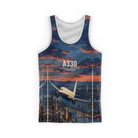 Thumbnail for Airbus A330-200 3D All-Over Print Clothing - Tank Top - 3D + Name