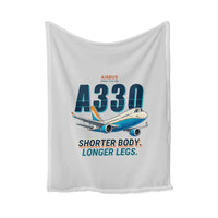 Thumbnail for Airbus A330-200 - Cartoon - Blanket - Light Gray