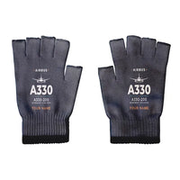 Thumbnail for Airbus A330-200 - Gloves - Cut - Heritage + Name - Black