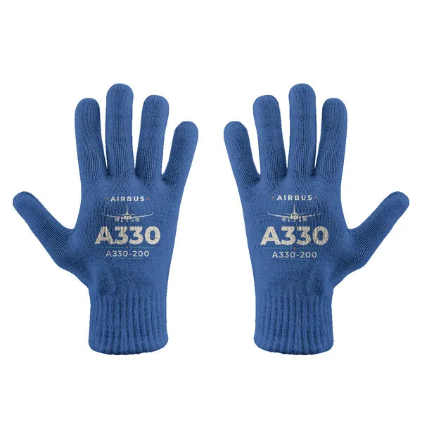 Airbus A330-200 - Gloves - Full - Heritage - Blue