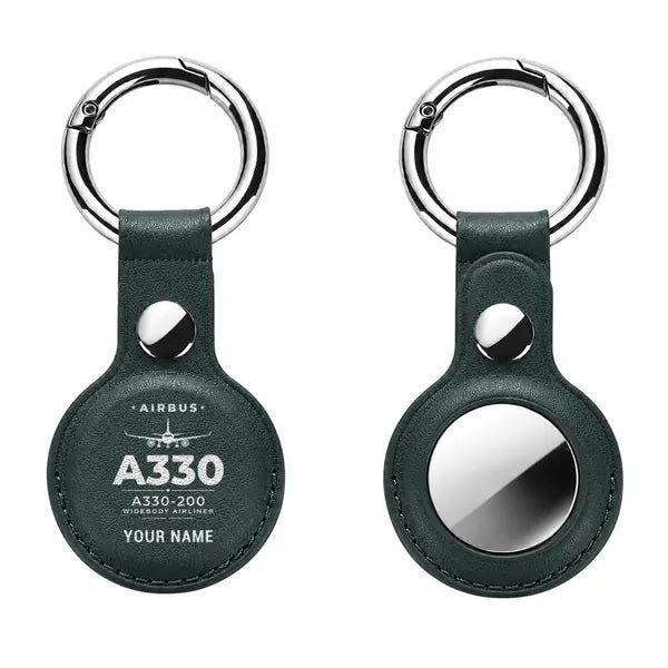 Airbus A330-200 - Heritage + Name - AirTag Case - Army Green
