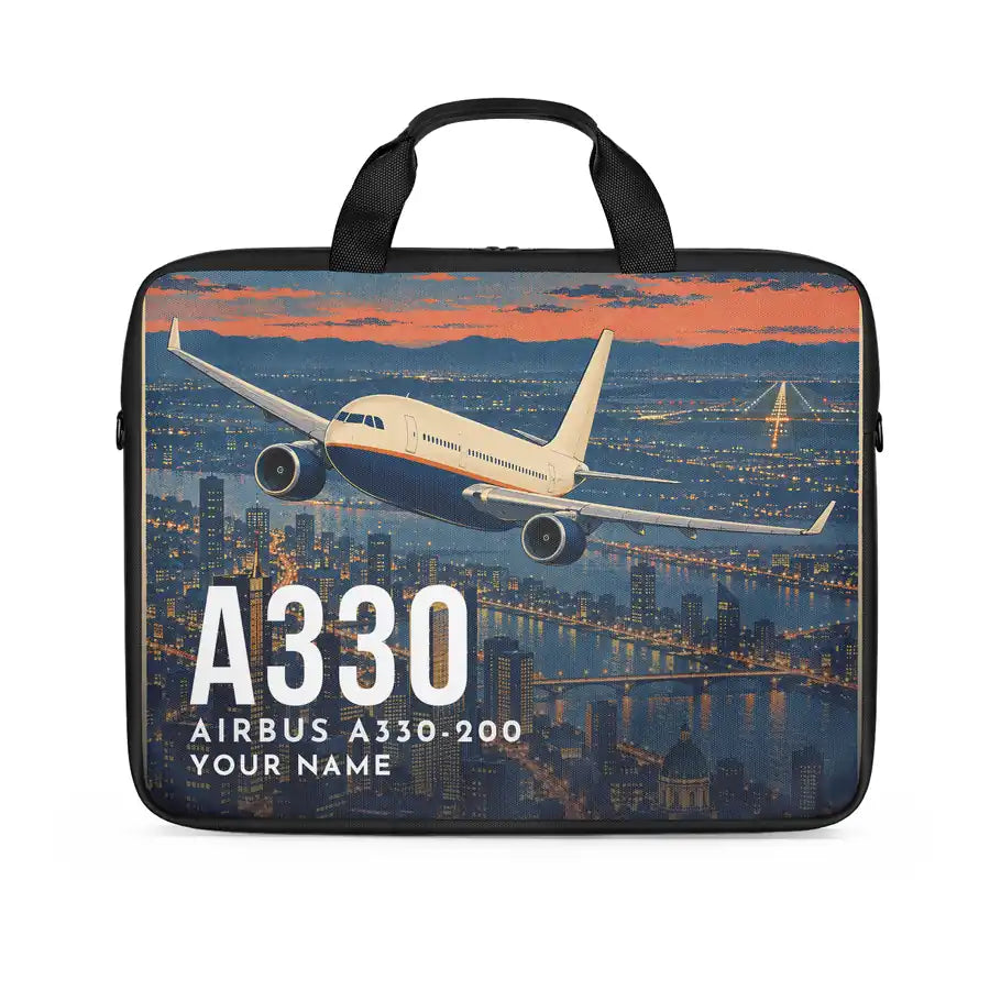 Airbus A330-200 - Laptop Bag + Name