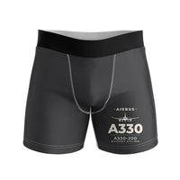 Thumbnail for Airbus A330-200 - Men Boxers - Heritage - Black