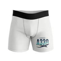 Thumbnail for Airbus A330-200 - Men Boxers - Original - White