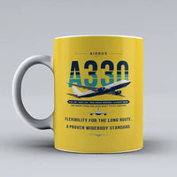 Thumbnail for Airbus A330-200 - Original - Mug - Yellow