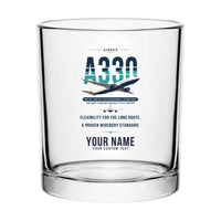 Thumbnail for Airbus A330-200 - Original + Name - Special Whiskey Glass