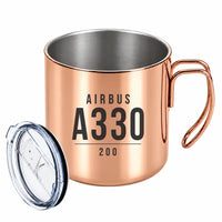 Thumbnail for Airbus A330-200 - Portable Mug - Tag - Copper