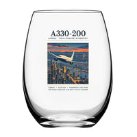 Thumbnail for Airbus A330-200 - Poster - Water & Drink Glass