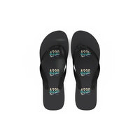 Thumbnail for Airbus A330-200 - Slippers - Flip Flops - Original Pattern - Black