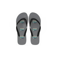 Thumbnail for Airbus A330-200 - Slippers - Flip Flops - Original Pattern - Gray