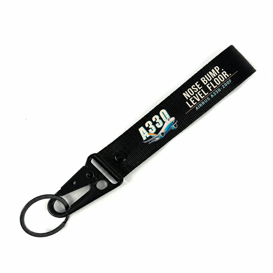 Airbus A330-200F Hawk-Shaped Key Chains - Black - Cartoon