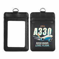 Thumbnail for Airbus A330-200F - Cartoon - ID Card Holder - Black