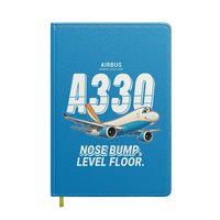 Thumbnail for Airbus A330-200F - Cartoon - Notebook - Turquoise